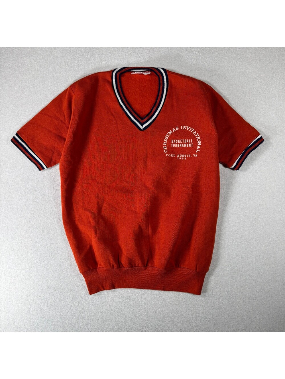 Vintage Champion 60s XL Basketball Tournament Knit Shirt